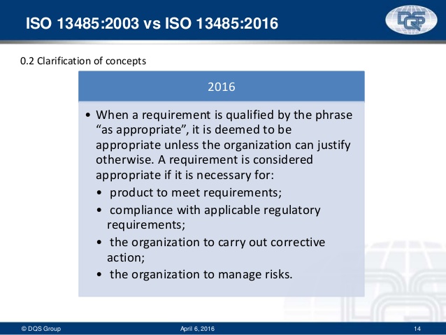 Iso 13485 2003 vs iso 13485 2016 medical devices a practical guide