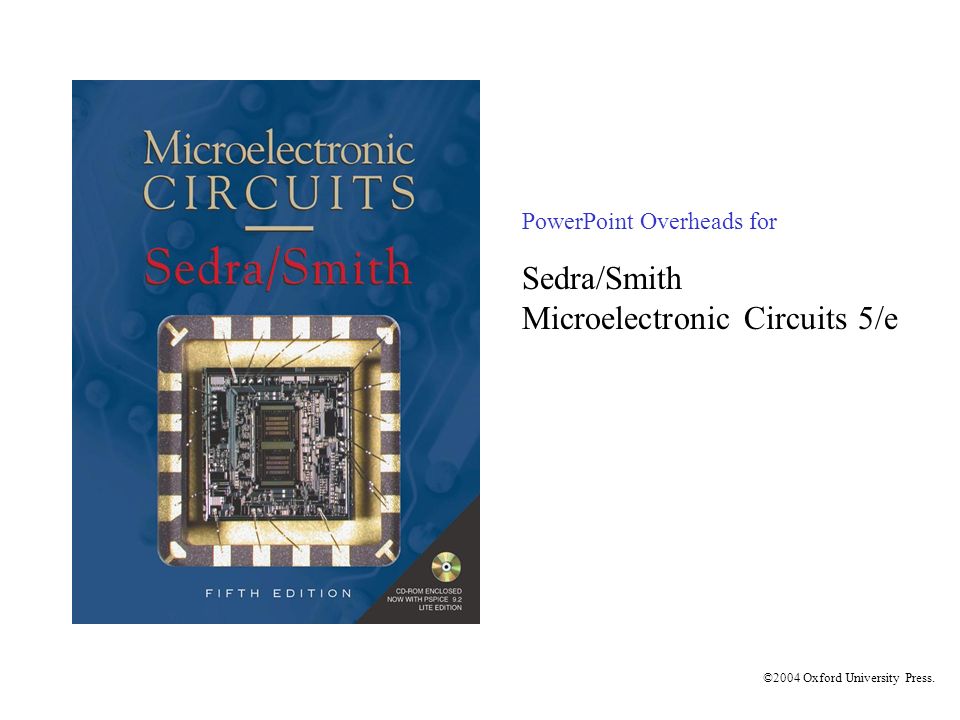 Sedra smith microelectronic circuits pdf 6th edition